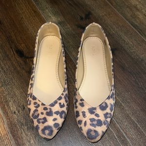 Old Navy leopard print flats